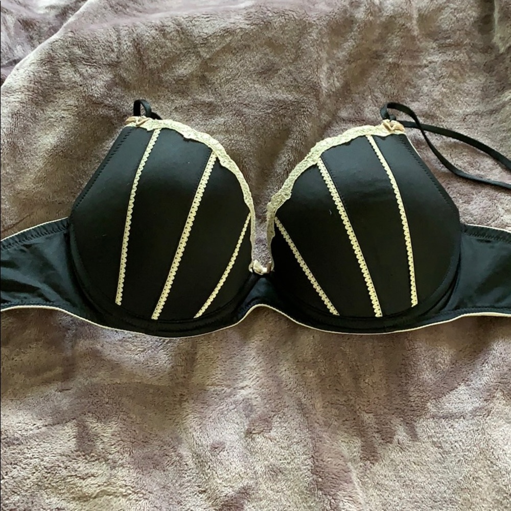 APT 9 black bra with lace detail 36C